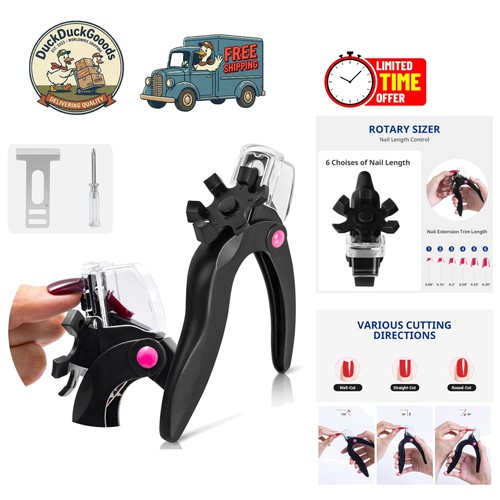 Acrylic nail trimmer with - nail,