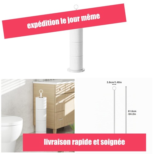 Porte papier sur pied - porte-papier,