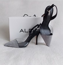 Escarpins noir et argenté