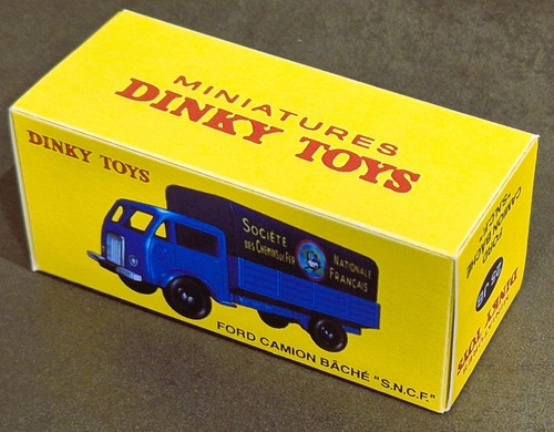 Dinky toys boite vide - dinky, repro