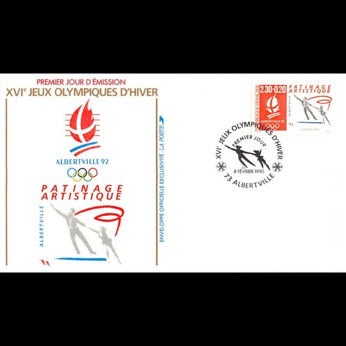 Fdc patinage artistique - patinage,