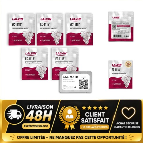 Lalvin 1118 levure vin - lalvin, de