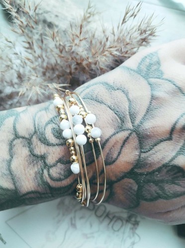 Bracelet semainier joncs - bracelet, 7