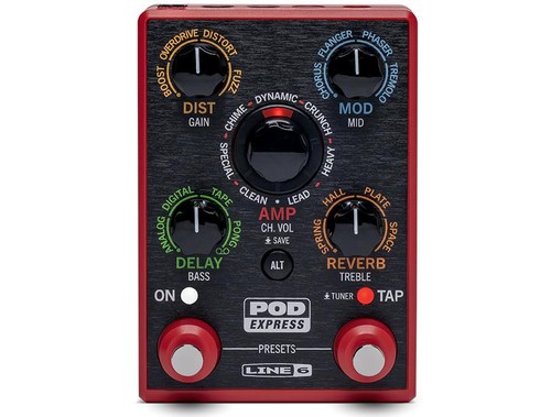 Line pod express - express, guitar