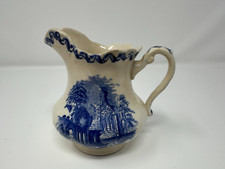 VTG-Petrus Regout & Co Maastricht - Abbey - Holland Blue & White Creamer Pitcher