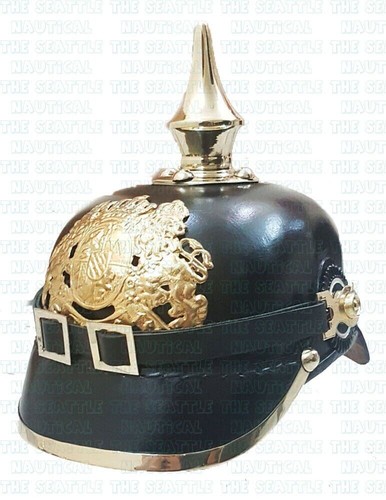 Casque cuir militaria - casque, en