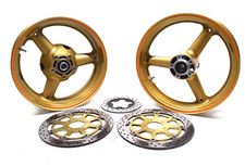 Suzuki SRAD GSX-R 600 GSXR 750 96-00 Ensemble De Jantes Roue Avant Arrière