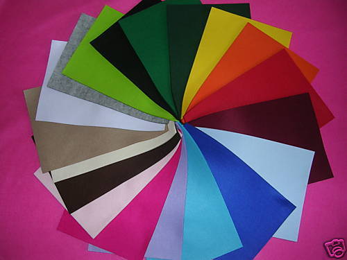 Feutrine epaisse mm - 3,