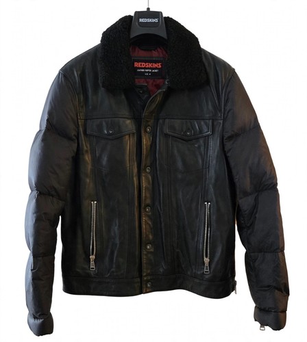 Redskins veste doudoune cuir - redskins,