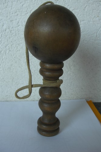 Jouet jeu bilboquet marron - marron, en