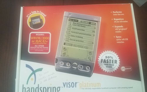 Handspring visor platinum pda - visor,