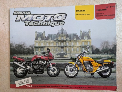 Revue technique moto 113 - revue, n°