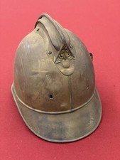 Casque Pompier Ancien Vers 1890 France