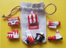 Fève - Thiriet 2025 - Le cirque - Camion Circus - Chapiteau - Série complète