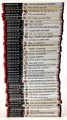 Lot livres max et - livres, lili