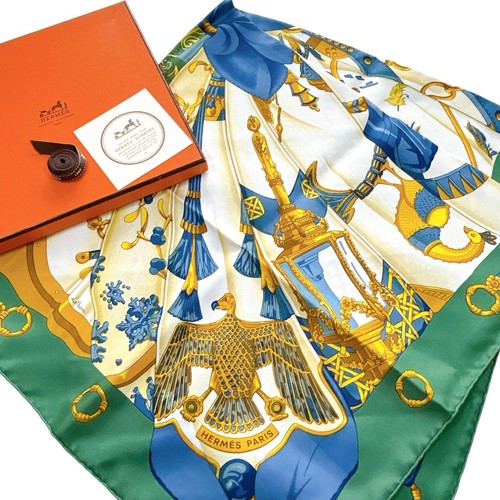 Foulard vintage soie - foulard, en
