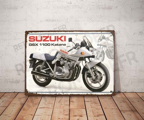 Plaque métal vintage - , suzuki