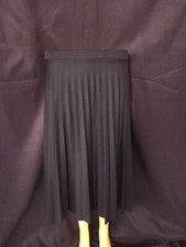 Vintage black pleaded skirt