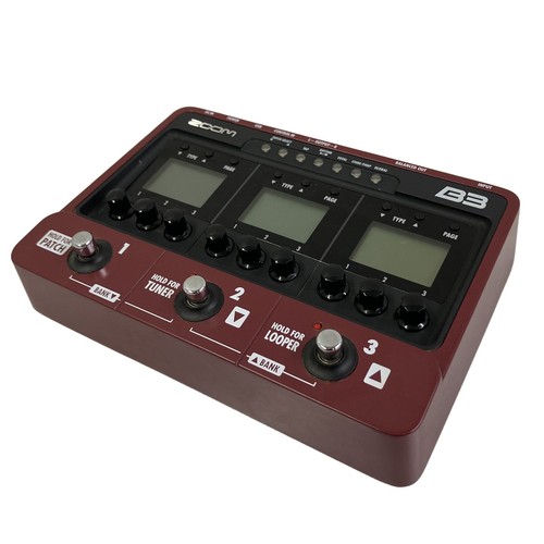 Zoom bass multi effects - zoom, b3