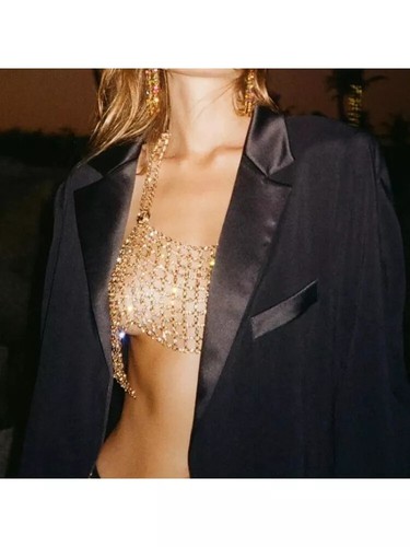 Collier long pour seins bijou - long,