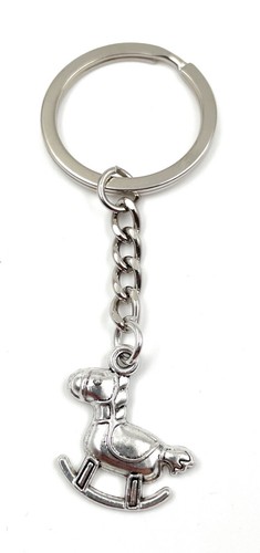 Porte clés cheval bascule - porte-clés,