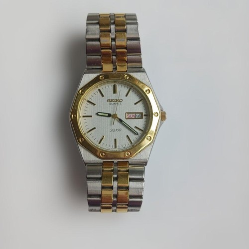 Seiko sq100 quartz wristwatch - seiko,