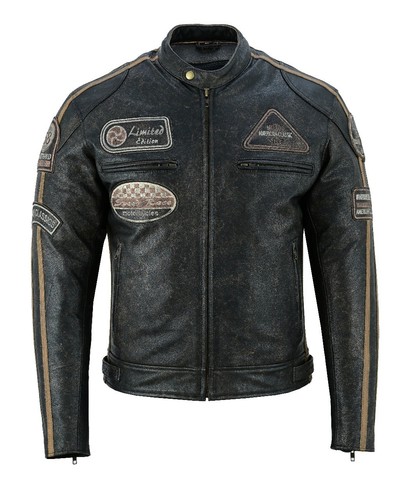 Blouson moto cuir pour - moto,