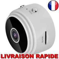 ✅ Mini Caméra Surveillance WiFi HD 1080 Micro Enregistre Sans Fil Blanche Petite