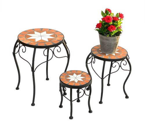 Dandibo tabouret fleurs - dandibo, à