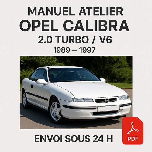 Manuel atelier opel calibra - manuel,
