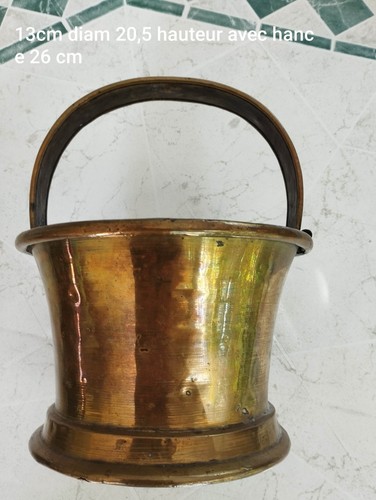 Pot laiton avec hance fin - laiton,