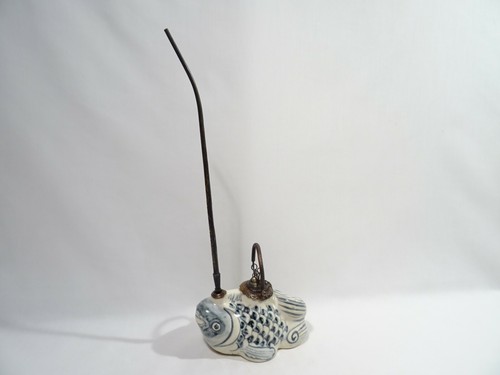 Ancienne pipe eau carpe koi - eau,
