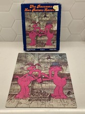 Vintage THE RACCOONS Les Ratons Laveurs JIGSAW PUZZLE / CBC 80's Parker Brothers