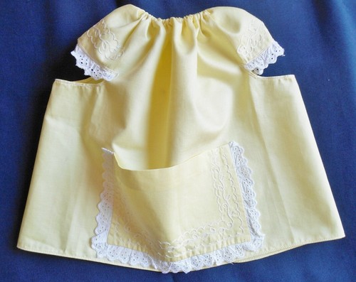 Vintage tablier bavoir - .,