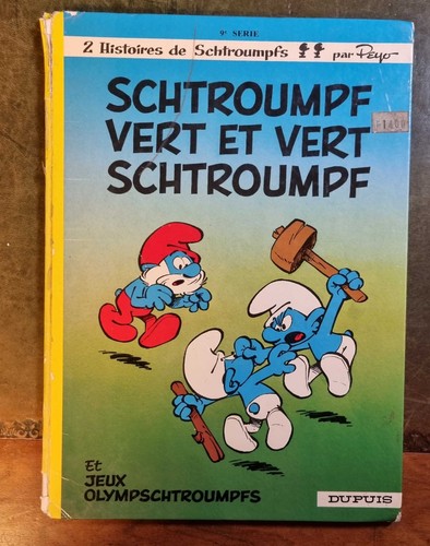 Les schtroumpfs peyo - bd,