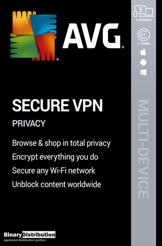 Avg secure vpn 2026 5 - -, device
