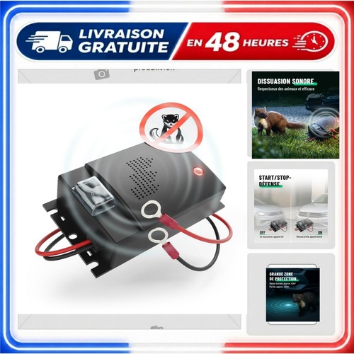 Répulsif rongeur voiture - rongeur,