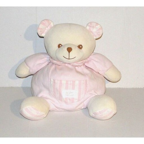 Doudou ours boule rose - ours,