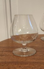 6 verres à cognac - cristal