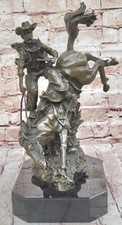 Sculpture En Bronze De Cheval