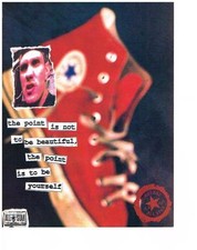 ADVERTISEMENT advertising 1993 CONVERSE shoes ALL STAR