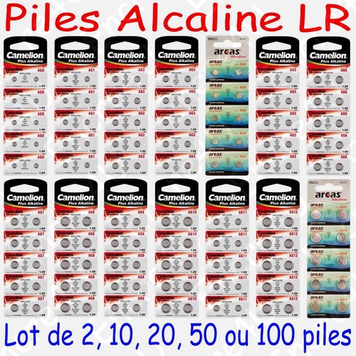 Pile bouton alcaline - pile, 0