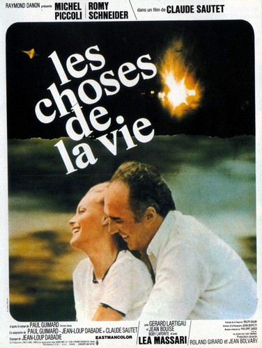 Les choses vie - de, affiche