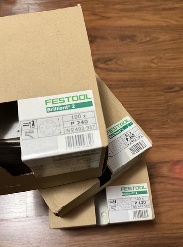 Festool brilliant p80 p120 - festool, 2