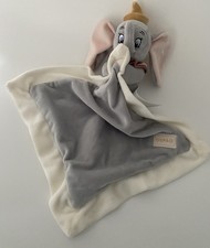 6341🌟Doudou Plat Dumbo Disney Nicotoy Simba Toys Éléphant Gris Mouchoir