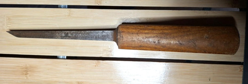 Ancien ciseaux bois acier - bois,