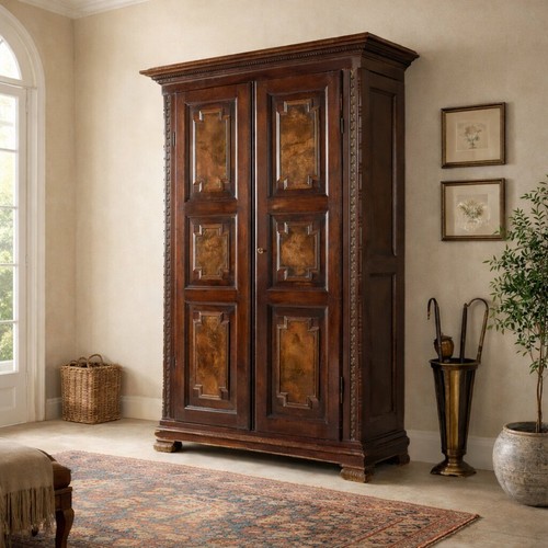 Armoire ancienne noyer - armoire,