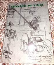 Livre  /Léonard de Vinci    dessins scientifiques et techniques
