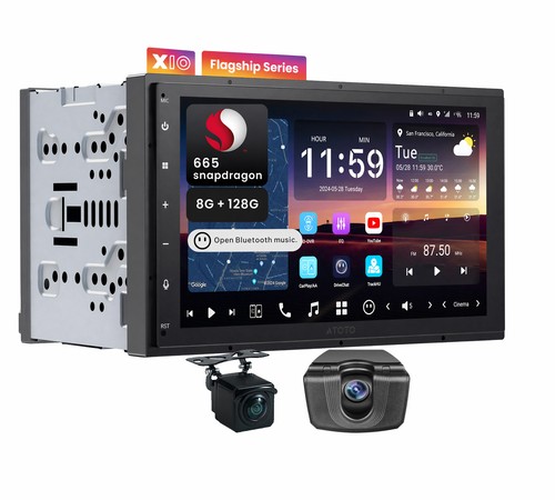 Atoto dual din x10 android - dual,