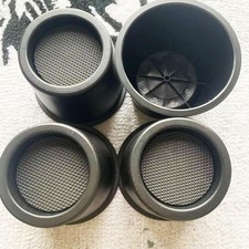 Support en bois pour lit YIPUETERNITY - 4 pièces, 10 cm, rond